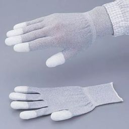 AS ONE ASPURE PU Coated Conductive Gloves Palm Il S Size Nylon & PU (Pack of 10 Pair)-image-14