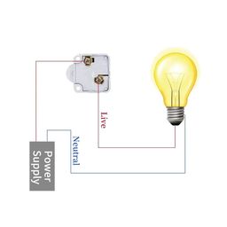 KAKA LIGHT Automatic Door Switch for Wardrobe & Cabinet, Push-to-Off Lighting Control, White, Pack of 4 image 4