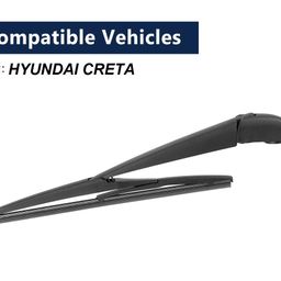 AutoClean Rear Wiper Arm Blade For Hyundai Creta (upto 2019 model)(Windshield Washer Tablet Free) image 3