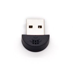 2016 Newest YOUMI Super Mini USB 2.0 Microphone Mic for Laptop desktop PCS - Skype Voice Recognition Software Driver-free Audio Receiver Adapter for MSN PC Notebook. image 4