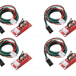 REES52 Mechanical Endstop Switch Ramps 1.4 Module Limit Switch for RepRap Mendel 3D Printer with 3pin 70cm cable- End Stop Limit Switch- End Stop Button For 3d Printer- Pack of 4 image 1