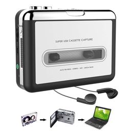 CDL TECH Ezcap USB Cassette Player Capture Cassette Tape-to-MP3 Converter into Computer Stereo HiFi Sound Quality Mega Bass Audio Music Player with Earphone image 3