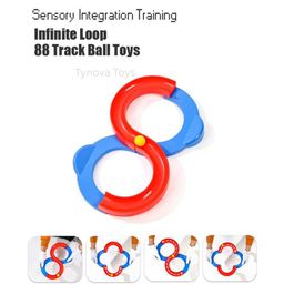 Loop Balancing Track Toy Interaction Creative Track Toy with 2 Bouncing Ball for 3+ Years Kids image 5