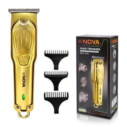 NOVA NHT 1102 Trimmer 120 min Runtime 4 Length Settings (Gold) image 1
