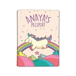 nutcase Multicolored Fabric Women's Passport Holder (SNPNC-CUS-PASS-0204) image 1