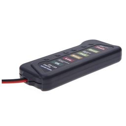 EN-VOLANT 12V Digital Battery/Alternator Tester with 6-LED Lights Display W3Z4 N4Q5 H6T1 image 2