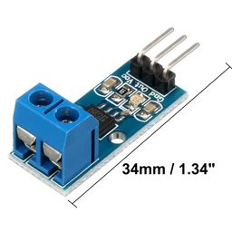 Official MCU Board ACS712 5A Range Current 3 Poles Sensor Module (SN: b02 05f 993 e58 b65) image 2