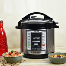 Wonderchef Nutri-Pot Electric Pressure Cooker with 7-in-1 Functions|18 pre-set functions|Pressure Cooking, Saute/Pan Frying, Slow Cooking, Yogurt Making, Steaming, Warming & Rice Cooking|6L capacity image 2