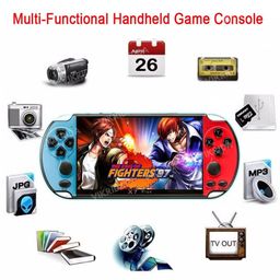 VikriDA Handheld Game Players | 4.3In X7 Video Game Console | Double Rocker 8GB Memory Built in 10000 Games MP5 Multifunctional Inbuilt Camera image 2
