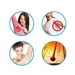 Top Select Clear Breathable and Deodorizing Underarm Sweat Pads (Pack of 2) image 4