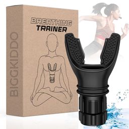 K2D2 Portable Breathing Exercise Device for Lungs, Breathing Trainer with Resistance Adjustable,Easy to Clean and Use, Excellent Quality Silicone, Improve Breathing Capacity and Endurance image 1