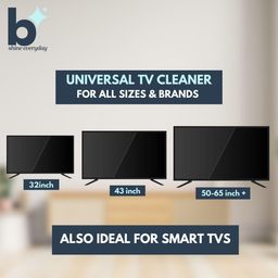 BARROT TV & Laptop Screen Cleaner (500ml) | Designed for LED/OLED/QLED/Plasma/LCD Displays | New Non-Alcohol Formula, Anti-Static, Safe for All Screens | Plush Microfiber Included image 5