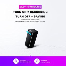 MAYUMI Audio Records for Home/Office/Class/Interviews/Car | Continuous Recording up to 15 Days with Single Charge, MP3 | 32GB Voice Activated Recorder with The Longest Battery Life image 4