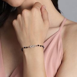 zavya 925 Sterling Silver Bracelet | Rhodium Plated Exquisite Cubic Zirconia Gift Ideas-Women Chain Bracelet | With Certificate of Authenticity and 925 Hallmark image 3
