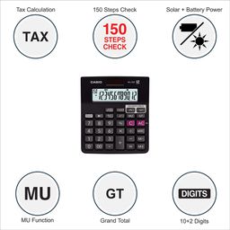 Casio MJ-12D 150 Steps Check and Correct Desktop Calculator image 2