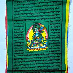 generic TRT-Sales Tibetan Buddhist Prayer Flags for Office/Lawn/Resturant/Home (10 Flag in 1 String, Big Size) image 5