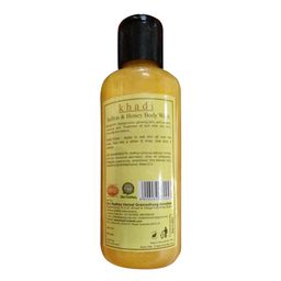 Khadi Rishikesh Herbal Saffron & Honey Body Wash combo set pack of - 2 x 210 ml (420 ml) image 2