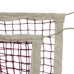 Triumph Kay Kay Badminton Net, SN 2-DD Four Side 2" Cotton Niwar Tape & Nylon Rope On Both Side Badminton Net image 2