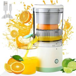 Drumstone (𝟭𝟬 𝘆𝗲𝗮𝗿𝘀 𝘄𝗮𝗿𝗿𝗮𝗻𝘁𝘆) Effortless Juicing with 30W Electric Citrus Juicer - Dual Cones, Reverse Spin, Easy Clean, Compact & Stylish for Daily Use with No-Cost Extended Warranty image 5