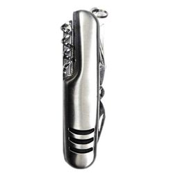 Eis Stylish Multi Tool 11 Function Multi Utility Swiss Knife | Multi-Utility Tool with a Pair of Scissors | Functional Easy Fold Carry Stainless Steel knife image 3