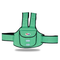 Chinmay Kids Baby Two Wheeler Safety Belt Carrier Bag -Black Green-image-80