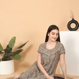 Sweet Dreams Printed Maxi Nightdress-image-51