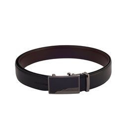 Cazzano Men Textured PU Formal Belt-31