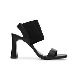 Truffle Collection PU Block Peep Toes image 4