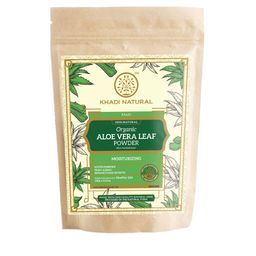 Khadi Natural Aloe Vera Leaf Organic Powder To Enhance Hair Growth - 100g-18