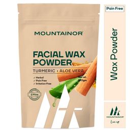 MOUNTAINOR Herbal Facial Wax Powder With Turmeric & Aloe Vera - 100g-19