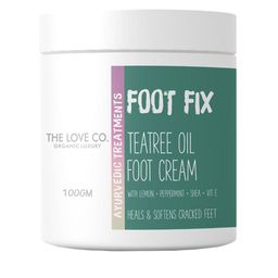 The Love Co Foot Fix Tea Tree Oil Foot Cream - 100g-53
