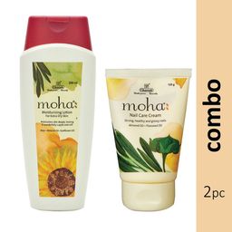 moha Set of Moisturizing Lotion 200 ml & Nail Care Cream 100 ml-14