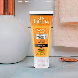Lilium Papaya Face Wash with BHA & Vitamin E - 100 ml-26
