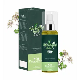 Pink Root Bhringraj Hair Oil - 100 ml-picture-17