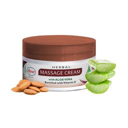 AYUR HERBALS Massage Cream With Aloevera & Vitamin-E - 100 ml-4