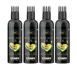 Desi Crew Set Of 4 100% Pure & Natural Avocado Oil For Hair & Skin - 100 ml Each-50