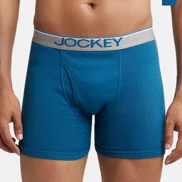 Jockey Men Blue Solid Boxer Briefs 8009-0201-SEAPT-picture-19