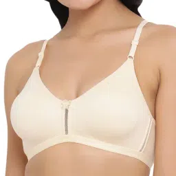 Clovia Beige Non Wired Non Padded T-Shirt Bra-29