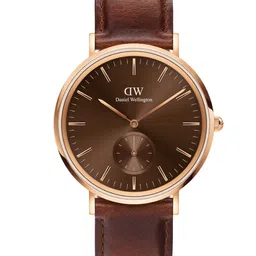 Daniel Wellington Men Leather Straps Analogue Watch DW00100707K-27