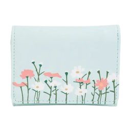 Ginger by Lifestyle Mint Printed Tri-Fold Wallet for Women-image-67
