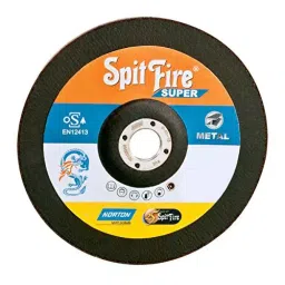 Norton Spit Fire Quick Cut Depressed Center Disc 230 mm Dia, D6-image-95