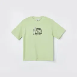 Fame Forever by Lifestyle Boys Sage Cotton Printed T-Shirt-picture-7