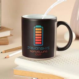 FNP Multicolor Ceramic Personalised Refuelling Club Magic Mug (325ml)-image-86