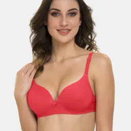Tweens Coral Non Wired Padded T-Shirt Bra-image-32