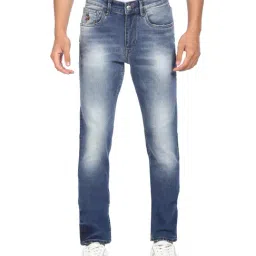 U.S. Polo Assn. Blue Slim Fit Jeans - Flexi Collection-picture-15