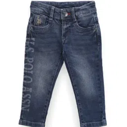 U.S. Polo Assn. Kids Blue Solid Jeans-picture-47