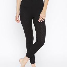 Kanvin Black Thermal Leggings-image-1