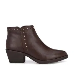 Carlo Romano Women's Brown Casual Booties-67