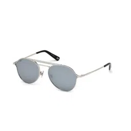 Web Eyewear Blue Pilot Sunglasses for Men Designed in Italy-image-30
