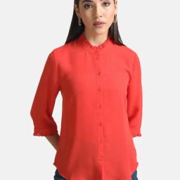 Kazo Orange Casual Shirt-picture-47